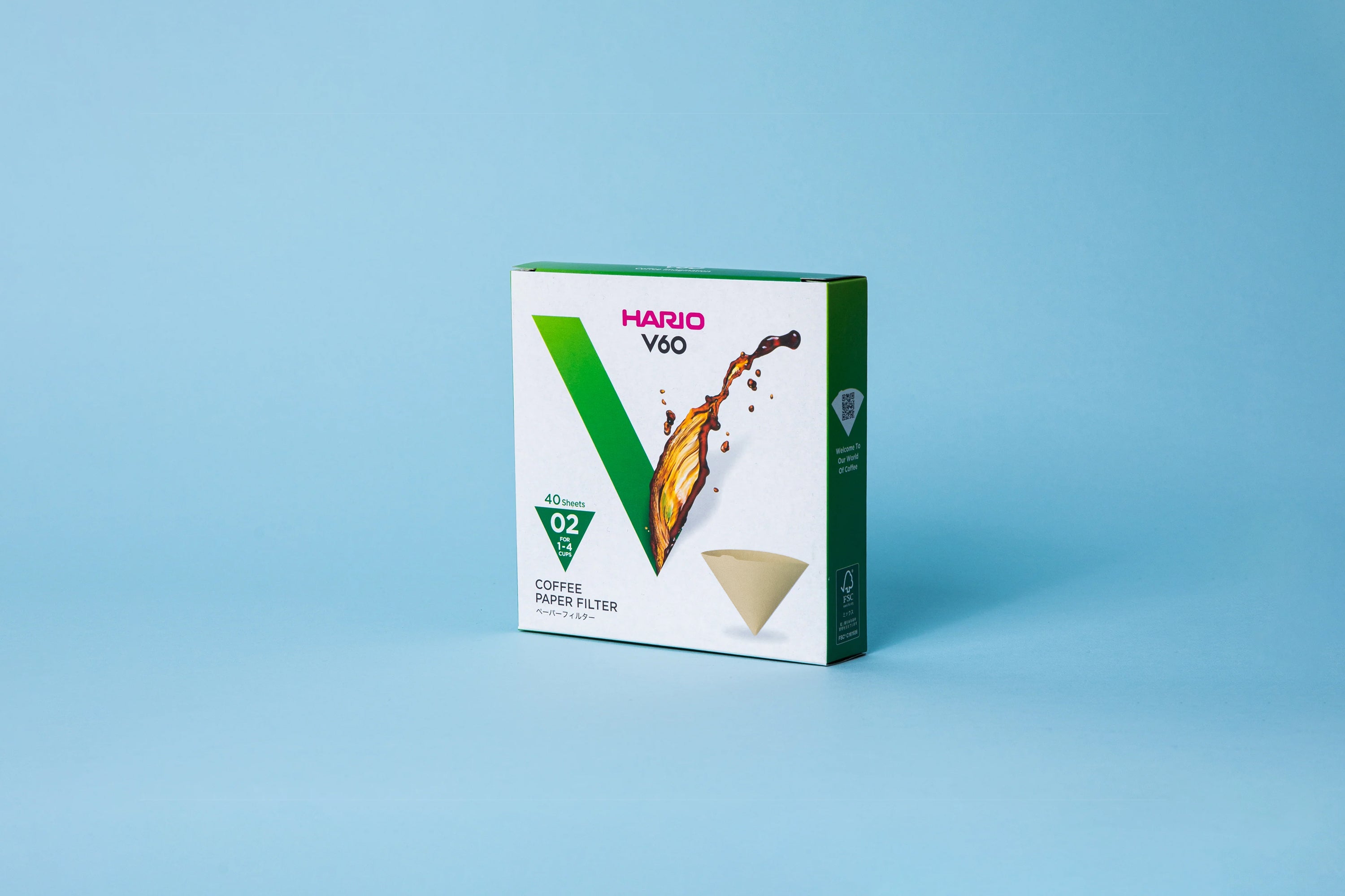 V60 Paper Filter for 02 Size Dripper